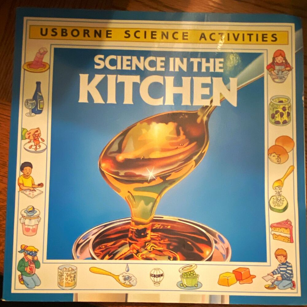 Science in the Kitchen Usborne Science Activities Rebecca Heddle PB 1992 Illus